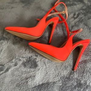 Pointed heel stilettos